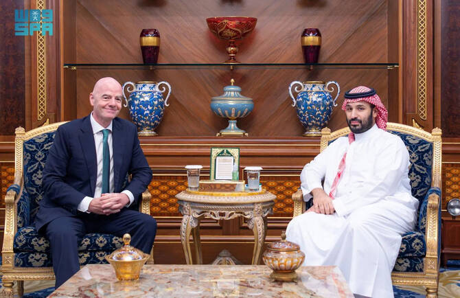 Vision 2034: Saudi Crown Prince and FIFA President Talk Global Football Expansion